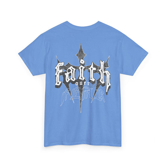 Unisex Heavy Cotton Tee Faith Over Fear